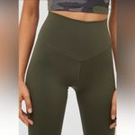 Aerie ๐ Offline High Waisted Real Me Leggings in Olive Daze Green Size M ๐ Photo 1