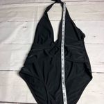 Old Navy  Women's Gold Label One Piece Halter Tie Neck Swimsuit  Sz M Photo 1