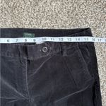 J.Crew 🦋  City Fit Black Corduroy Boot Cut Pants Office Trousers Size 6 Spring Photo 6