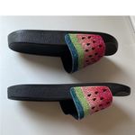 INC  Watermelon Bling Pool Slides Sandals 7 Photo 4