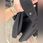 Vince Camuto Elegant Black Trench Coat Photo 7