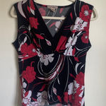 Susan Lawrence  Red Floral Bouse Photo 0