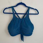 Xhilaration Xhiliration Teal swimsuit bikini top ~ women’s size large Photo 0