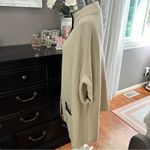 LC Lauren Conrad Cream Poncho with Black Accents Cape Sweater One Size (EUC) Photo 7