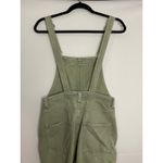 Aerie Womens Olive Green Denim Overalls Jumpsuit Bib Pants Size SMALL Photo 3