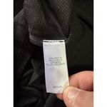 J.Jill Wearever Mock Neck Long Sleeve Tunic Top Women Size Large Stretch Office Black Photo 7