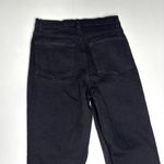 Reformation  Liza Slit Hem Ultra High Rise Straight Long Black Jeans 26 Photo 11