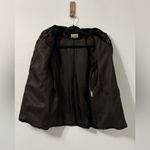 Vintage Lorovi Animal Print Faux Fur Swing Coat Brown Size M Photo 6