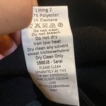 Nordstrom HOUSE OF CB Serai Feather Trim Stretch Crepe Cocktail Dress in Black size S Photo 3