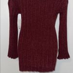 89th & Madison Ribbed Chenille Turtleneck Sweater Plum Women’s Large L Purple Photo 6