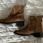 ZARA Brown Ankle Boots Photo 0