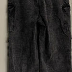 FashioNova FashionNova Mad For You Cargo Black Jeans Pants Wide Leg Women’s Sz 3 NWT Photo 2