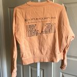 The Kooples  X SPORT FADED ORANGE SWEATSHIRT WITH PIERCING size 0 Photo 7