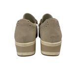 Dolce Vita Jhenee Beige Suede Leather Round Toe Chunky Platform Loafers Shoes 9 Photo 2