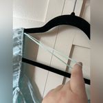 Blue Rain  Francesca’s NWT‎ Women’s Puff Sleeve Polka Dot Shirt Size L Photo 6