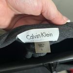 Calvin Klein Women’s Dark Grey Pencil Skirt With Stretch Waist And Rear Slit Sz6 Photo 5