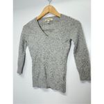 Banana Republic Italian Yarn Gray Wool Blend Cropped Sweater Size XS Photo 3