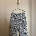 The Ragged Priest  Mono Marble Dad Jean Size 30 Black White‎ Denim Messenger Photo 5