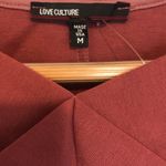 Love Culture  Womens Mauve V-neck Slip On Dress Size Medium NWT Photo 5