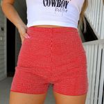 Erika Shorts Red Photo 1