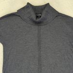 Lands' End Merino Wool Tunic Sweater Dress XL Womens Gray Short Sleeve 489939 Photo 2