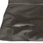 Lands' End Women's Large Black Marinac Fleece Vest Full Zip Sleeveless Photo 6