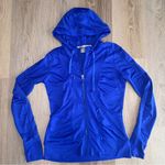 Athleta  Blue Long sleeve Zip Up Athletic Jacket - Size Small Photo 0