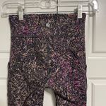 Lululemon ‎ Align High Rise Leggings 25" Yoga Pants Purple Black Patterned SZ 2 Photo 1
