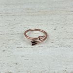 Source Unknown Dainty Copper Tone Arrow Shaped Wrap Ring Bohemian Jewelry Size 5 - 5.5 NWOT Photo 2