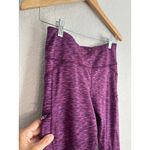 Zobha Z by  Purple Space Dye Leggings Size Small Athleisure Athletic Zip Pockets Photo 1
