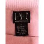 INC  Pretty Pink Frilly Off Shoulder Sleeveless Sweater Size L Photo 4