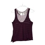 Athleta womens small sports bra and matching tank purple pink gym lulu work Photo 12