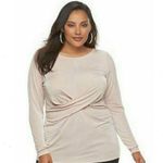 Jennifer Lopez ✨HP✨ Women's Icy Romance Twist Front Top✨ Photo 0