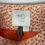 HD in Paris Anthropologie  100% Linen Embroidered Floral Skirt Photo 3