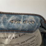 American Eagle Stretch Light Wash Distressed Mom Jeans Photo 3