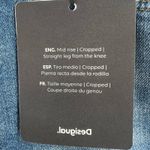 Desigual ‎ Boho Embroidered Crystal Embellished Straight Leg Jean US 4 New Photo 11