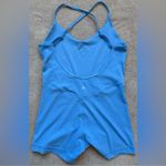 Lululemon Align Cross-Back Bodysuit 4” in Pool Party Photo 4