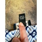 A Byer A. Byer Women’s Geometric Blouse Lace Sleeves Size M Photo 11