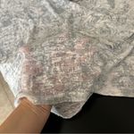 Rock & Roll Cowgirl  Burnout Rose Rhinestone long sleeve Top, white size XXL Photo 9