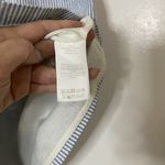 Boden Leonora Women's Linen Blend Pencil Belted blue stripe Skirt US 6 Regular Photo 3