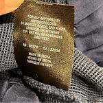 Anthropologie  Saturday Sunday Blue Embroidered Ruffle Sweatshirt size Small Photo 9