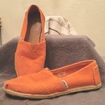 Toms Peachy Orange Slip-on Size 6.5 Loafers Photo 0