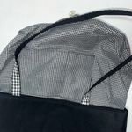 Baseball Theme Shoulder Bag Tote Purse Cosmetic Case Black White Mom Home Run Photo 6