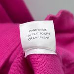 Burgess The Lauren Pink Tunic Sweater Bell Sleeve Mock Neck Cashmere Blend Med Photo 6