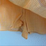 Free People NWT Big Dreams Skort Yellow Check Picnic 14 Photo 2