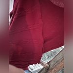 Thakoon Knee length maroon sweater dress size XS Red Photo 10