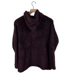 32 Degrees Heat Women's Sherpa Pullover Top Size Small Boysenberry Purple Cozy Photo 3