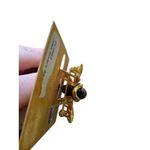 Joan Rivers Bee Pin with Black Onyx Cabochon Body, Green Eyes & Crystal Accents Photo 3