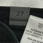 Citizens of Humanity  Rocket Crop High Rise Skinny Jeans Black Size 27 Stretchy Photo 9