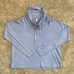 Banana Republic Woman’s Periwinkle Blue Sweatshirt with Cowl Neck Photo 0